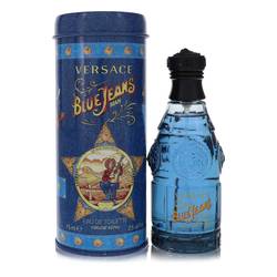 Blue Jeans Cologne by Versace 75 ml Eau De Toilette Spray (New Packaging)
